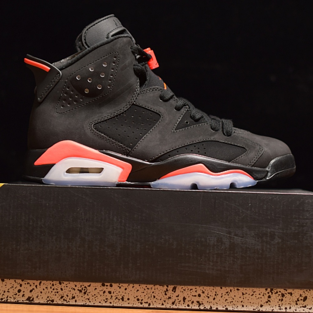 Jordan 6 Infrared Black (size 9.5)